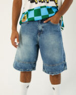 Blue Washed Jorts - Image 8