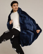 Blue Wearable Blanket - Image 7