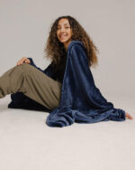 Blue Wearable Blanket - Image 3