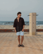 Brown Crochet Shirt - Image 2