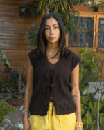 Brown Knot Vest - Image 3
