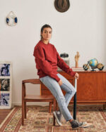 Burgundy Crewneck - Image 6