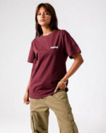 Burgundy IYS Printed Regular Tee - Image 6