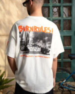 Burn Rules Oversized Tee - Image 4