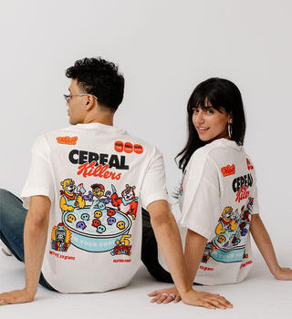 Cereal Killer Pt.2 Printed Oversized Tee