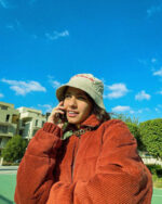 Cinnamon Corduroy Puffer Jacket - Image 3