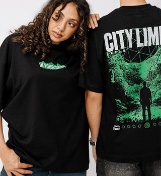 City Limits Printed Oversized Tee