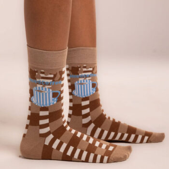 Coffee Time Neck Socks