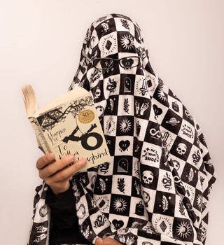 Cosmic Checkers Fluffy Blanket