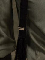 Dark Navy Thin Scarf - Image 3