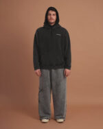 Black IYS Washed Hoodie