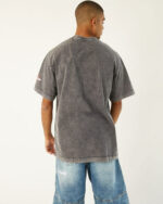Digital Senses Acid Washed Oversized Tee - Image 5
