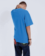 Egyptian Blue Basic Oversized Tee - Image 6