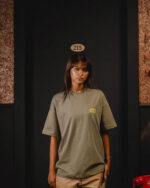 El Beit Beity Olive Oversized Tee - Image 5