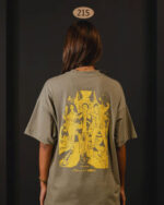 El Beit Beity Olive Oversized Tee - Image 3