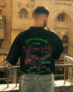 Expression Printed Oversized Tee - Image 3