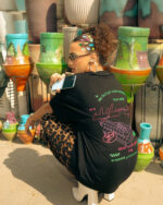 Expression Printed Oversized Tee - Image 5