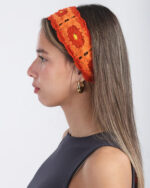 Fiery Mini Crochet Bandana - Image 4
