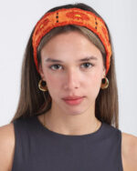 Fiery Mini Crochet Bandana