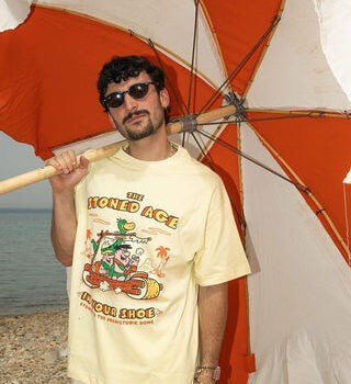 Flinstones Printed Oversized Tee