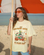 Flinstones Printed Oversized Tee - Image 3