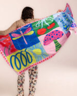 Garden Fantasy Fluffy Blanket