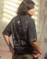 Giza Killer Acid Washed Oversized Tee - Image 6