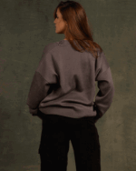 Graphite Drop Shoulder Cardigan - Image 4