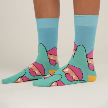 Green Dunes Neck Socks