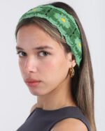 Green Mini Crochet Bandana - Image 4