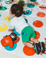 Green Printed Kids Sworts - Image 3