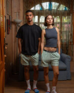 Green Striped Pshorts