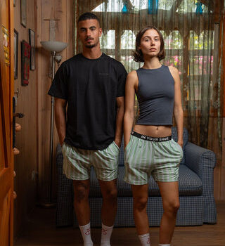 Green Striped Pshorts