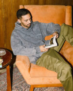 Grey Acid Washed Hoodie - Image 2