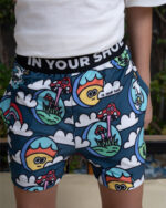 Grey Clouds Kids Pshorts - Image 2