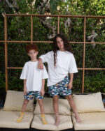 Grey Clouds Kids Pshorts