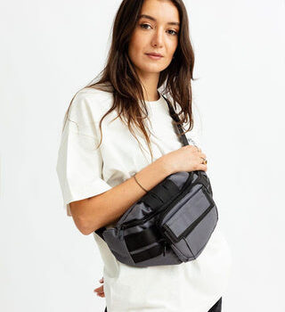 Grey Crossbody Bag