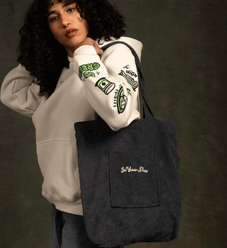 Grey Tote