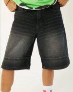 Grey Washed Jorts - Image 3