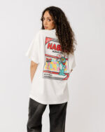 Habibo Printed Oversized Tee - Image 5