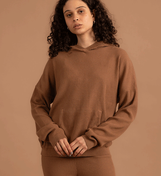 Havane Ribbed Knit Pullover
