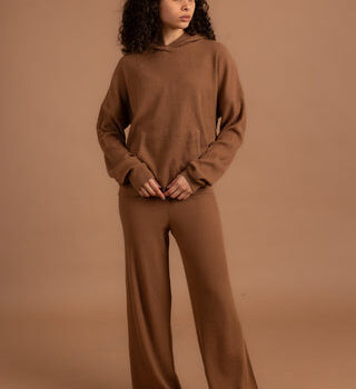 Havane Ribbed Knit Set