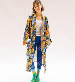 Illusion Floppy Robe