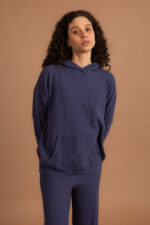 Indigo Ribbed Knit Set - Image 2