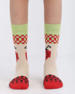 Lady Bug Neck Socks