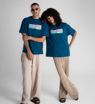 Less City More Sea Oversized Tee