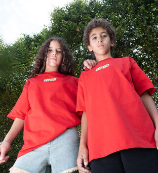 Let Go Oversized Kids Tee