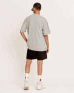Light Grey Basic Oversized Tee - Image 4