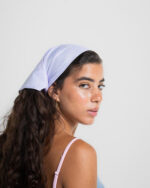 Lilac Striped Bandana