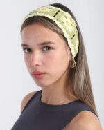 Lime Mini Crochet Bandana